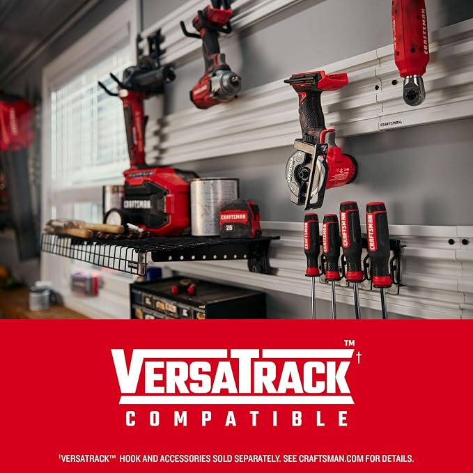 CRAFTSMAN V20 Brushless RP 1/2 inch Drill/Driver with 2 speed gear box, 1/4 inch Impact Driver, 2 Batteries and Charger Included (CMCK2530C2)