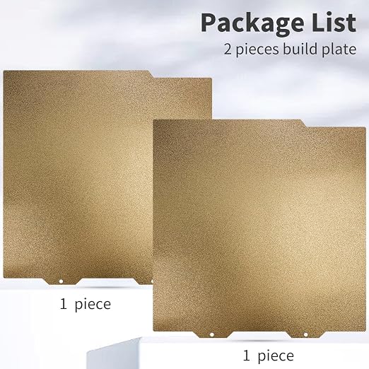 Upgraded 2 Packs 184x184mm for A1 Mini Build Plate Double Sided Textured Flexible Spring Steel PEI Sheet Magnetic Printed Bed for Bambulab A1 Mini 3D Printer