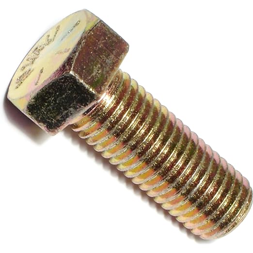 Hard-To-Find Fastener Grade 8 Hex Cap Coarse Large Bolts, Midwest Assortment Refill, Steel Hex Bolts for Construction, Home Improvement, 3/4-10 x 2 - Inch, Pack of 2