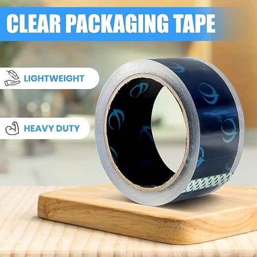 Clear Packing Tape, 36 Rolls Heavy Duty Packaging Tape for Shipping Packaging Moving Sealing, Thicker Clear Packing Tape, 1.88 inches Wide, 60 Yards Per Roll, 2160 Total Yards