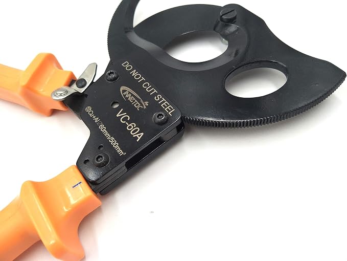 Ratchet Cable Cutters,Aluminum Copper Wire Cutters for Cutting Electrical Wire as Ratcheting Wire Cut Hand Tool(500mm2)