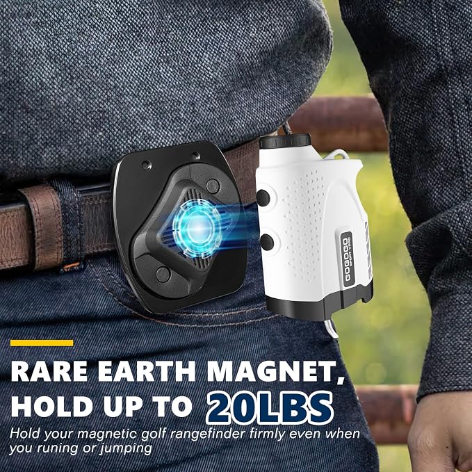 Magnetic Tool Holder for Belt, Strong Magnet Tool Clip for Men, for Dad, Heavy Duty Magnetic Belt Clip Holds Hammers, Screws, Nails, Screwdrivers, Wrenches, Cool Gadgets for Men