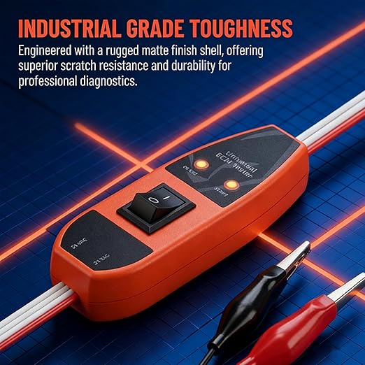 Universal ECM Motor Tester for HVAC, Advanced Diagnostic Tool for Electronically Commutated Motors, Compatible with GE, Emerson, Regal Rexnord, Genteq, York, Carrier, Trane, Lennox