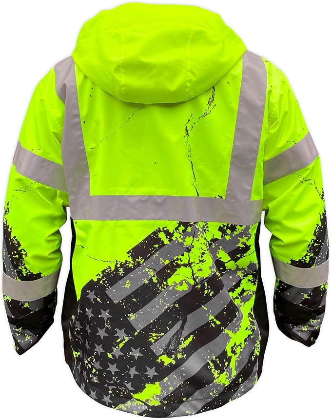 SafetyShirtz SS360 ANSI Class 3 Type R Graphic Hoodie