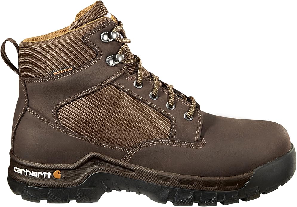 Carhartt Men's Rugged FF6213-M Flex WP 6" Steel Toe Work Boot