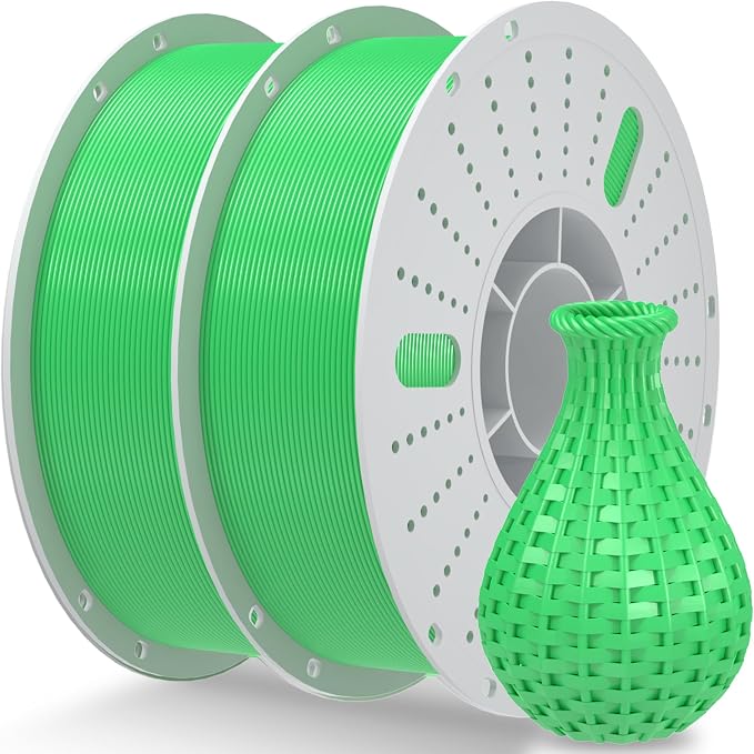 PINBALL PETG 3D Printer Filament 1.75mm High Precision Durable Moisture-Proof Strong Filament Mith Better Flow Dimensional Accuracy +/- 0.02mm Suitable for Most FDM 3D Printers 2 Kilograms Turquoise