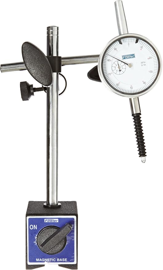 Fowler 52-585-155 X-Proof Water Resistant Indicator Set, 85lb. Pull, 2" x 2.34" x 1.81" Base Dimensions