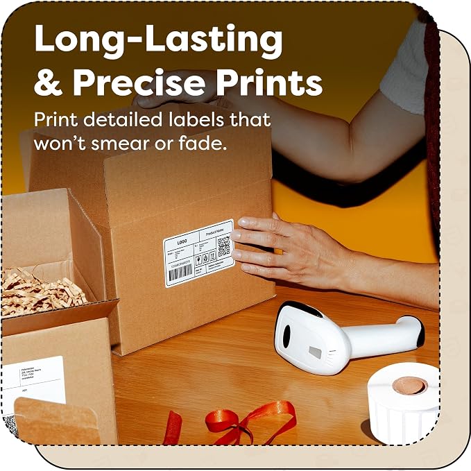Aegis Adhesives - 3" X 0.5" Direct Thermal Labels (28800 Count, 12 Rolls) - Inventory Barcode Stickers, SKU Labels, and Shelf Identification - Compatible with Zebra and Rollo Printers