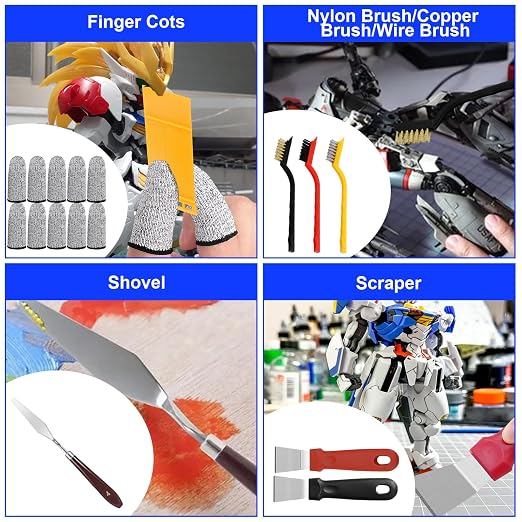 3D Printer Tool Kit, 202 Pcs 3D Printer Accessories Includes Deburring Tool, Removal Tools, Digital Caliper, Cutting Mat, Carrying Case, 3D Printing Tool Kit for Finishing, 3D Print Removing, Cleaning
