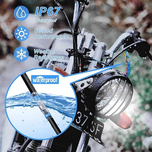 Kuject Heat Shrink Self Solder Wire Connectors Kit 850PCS, Crimpless & Solderless Waterproof Electrical Butt Terminals, Insulated Wiring Splice Solder Seal Connectors for Marine Automotive Boat Truck