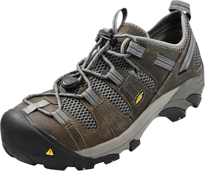 KEEN Utility Mens Atlanta Cool Low Height Breathable Steel Toe