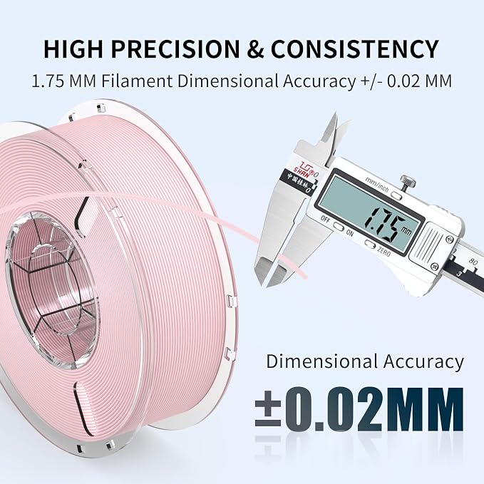 RAMBERY Matte PLA 3D Printer Filament Bundle 4KG, Neatly Wound PLA Filament 1.75mm, Dimensional Accuracy +/- 0.02mm, 1kg(2.2lb) X4PCS, Cherry Pink/Banana Yellow/Mint Green/Desert Yellow