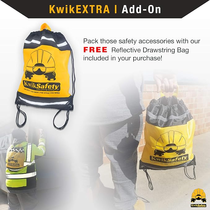 KwikSafety - Charlotte, NC - RATTLER [BEAM ANCHOR KIT] 6 ft Safety Lanyard, 3 D-Ring Safety Harness, Tool Lanyard, 3 ft Cross Arm Strap, ANSI Single Leg Shock Absorbing Fall Protection