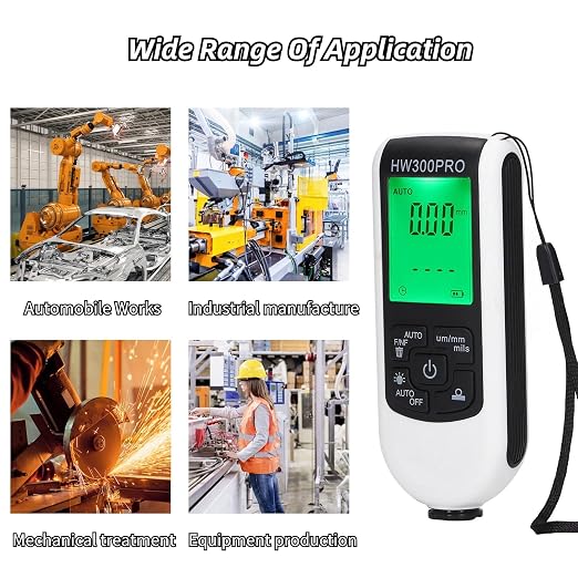 Digital Coating Thickness Gauge Paint Thickness Gauge Automotive Ultra high Precision Probe Car Paint Checker Paint Mil Thickness Meter (Thickness & Feeler Gauges)