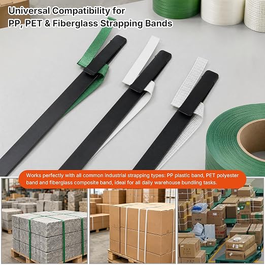 2PCS 54" Flexible Pallet Strap Feeder Stick for PE Guide Strapping | Professional Pallet Threading Tool for Factory Shipping, Warehouse Distribution Pallet Strapping