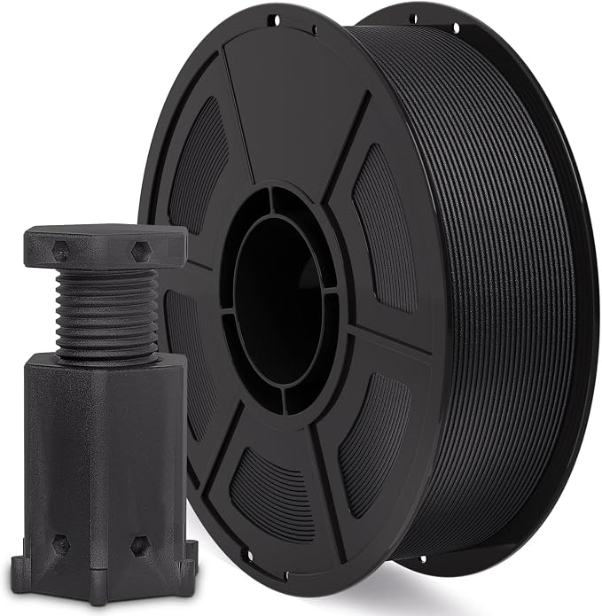 IEMAI PA12 Carbon Fiber Nylon Filament 1.75mm Matte Black 1KG, Low Moisture PA12-CF 3D Printer Filament with Dimensional Stability, High Tough & Strength, Chemical Resistant