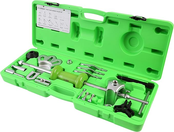 OEMTOOLS 37191 9 Way Slide Hammer Puller, Axle Puller Slide Hammer, Slide Hammer Hub Puller, Use with 5/8 Inch x 18 Thread Slide Hammer Attachments