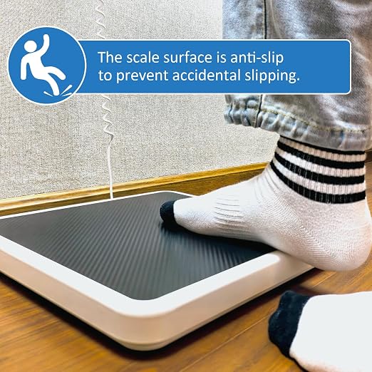 Physician Scale(660 lb) ，Medical Floor Scale for Body Weight，KG/LB/LB:OZ Three Units, 12.5" x 12.9" Platform， Heavy Duty Medical Grade Physician Scale in Home, Hospital and Weight Loss