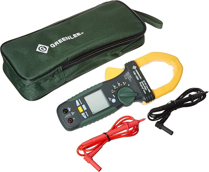 Greenlee - Clampmeter,Ac/Dc-Calibrated, Elec Test Instruments (CM-1560-C), 1000 AMP
