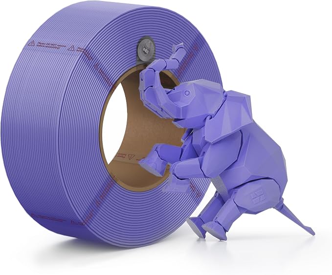Bambu Lab PLA Basic 1.75mm 1kg 3D Printer Filament Purple (10700) Refill