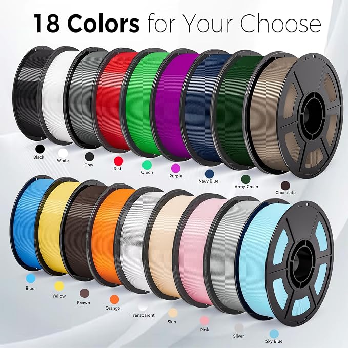 iSANMATE HF PETG Filament 1.75mm 4KG Bundle,High Speed PETG 50-400MM/S 3D Printer Filament,Strong Toughness,for Bambu Lab 3D Printers,AMS,AMSLite,4KG PETG Black