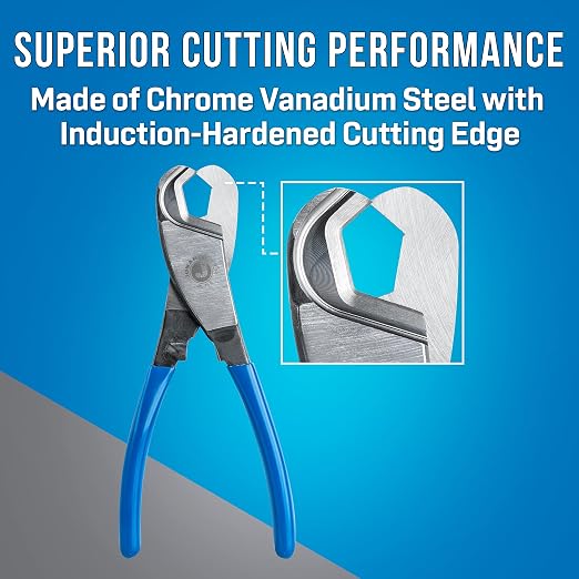 Jonard Tools JIC-755 Hardline COAX & Fiber Cable Cutter, Up to 1" Diameter