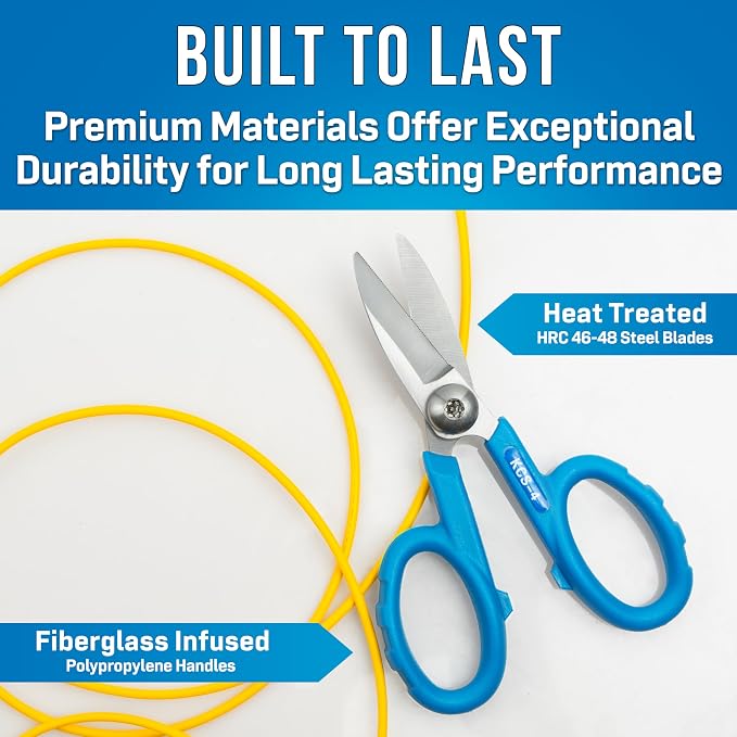 Jonard Tools KCS-4 Fiber Optic Kevlar Cutting Shears