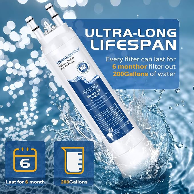 FPPWFU01 Water Filter & PureAir AF-2 FRGPAAF2 Air Filter, 3 Combo | Replacement for Frigidaire FRFS2823AS, FRFS2823AD, GRFS2853AF, GRFS2853AD, FRFC2323AS, GRFC2353AF, PRFC2383AF, PRFS2883AF