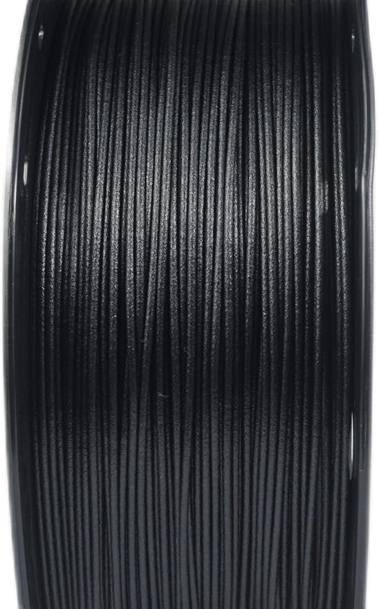 RANKI Glass Fiber Petg Filament 1.75mm 1KG, Outdoor Use Tough Glass Fiber PETG 3D Printer Filament, High Temperature Resistance, 1 KG Spool, (Black)