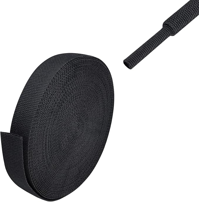 2 to 1 Heat Shrink Abrasion Resistant Woven Tubing 1/2" ID-300inch | Braided Sleeving Shrinkable Fabric Shrink Tubing Loom Protector for Auto Amp Cable Sheath/Wire Harness Wrap