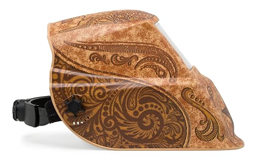 Lincoln Electric-K4134-1 Welding Helmet, Brown, Ratchet, Plastic