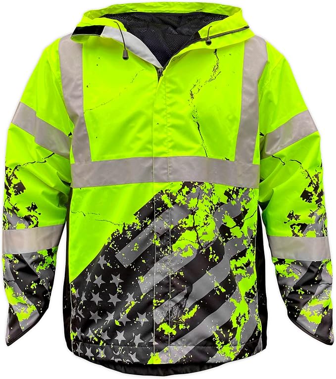 SafetyShirtz SS360 ANSI Class 3 Type R Graphic Hoodie