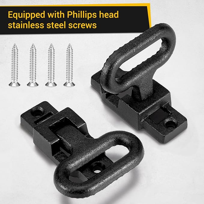4 Pack Black Folding Safety Step Steel Heavy-Duty Fold Down Utility Body Step Grab flip-up Handle Step for Truck,Trailers, Busses, Boat, RV, Camper, and Other Vehicles E-Coat