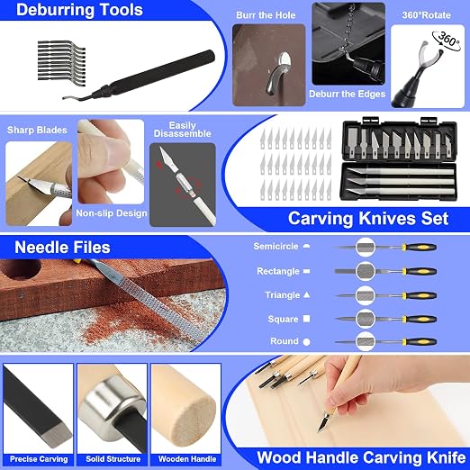 158 PCS 3D Printing Tool Kit, 3D Printing Accessories with Nozzle Cleaning Kit, Deburring Tool, Digital Caliper, Mini Rotary Tool, Smoothing Tools, 3D Printer Tools for Removing Finishing 3D Print