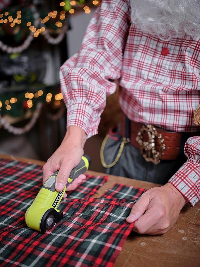 RYOBI RCT4-120G 4V Cordless Cutting Tool (1 x 2.0Ah), Hyper Green