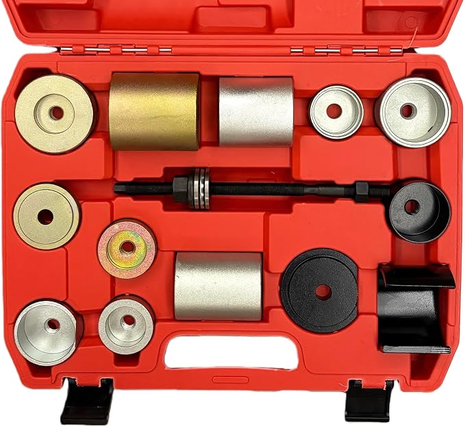 Silent Bearing Puller Set Dent Puller Kit | Differential Rear Axle Bush Tools, Mount Bushing Kit, Compatible with BMW E36, E38/39, E60/61, E31,E90/91