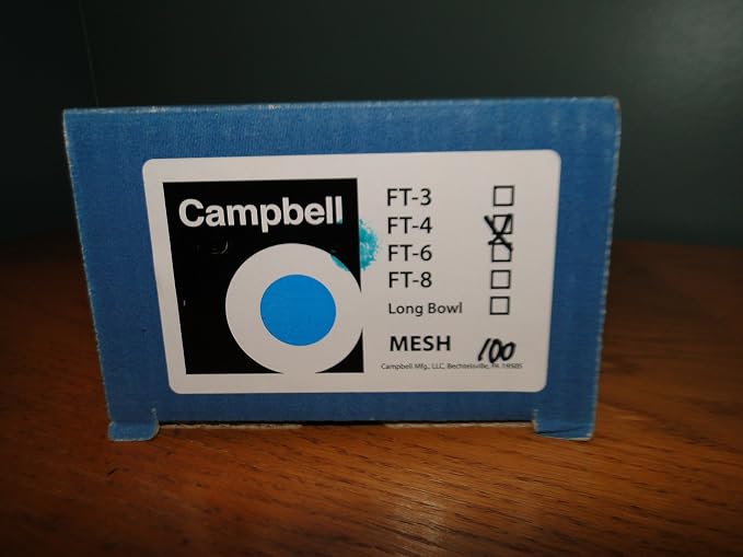 Campbell FT4-100 MESH Water Filter 1" Spin Down Type Well Pump Irrigation Made in USA
