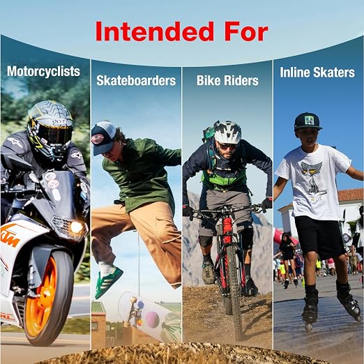 Scoyco Motocycle Knee Shin Pads for Adults - CE Level 1 Adjustable Motocross Knee Guards with TPU Protective & Dynamic Flex Racing Gear