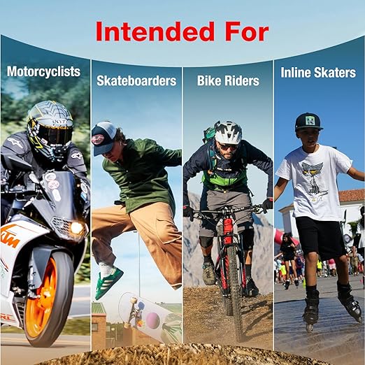 Scoyco Motocycle Knee Shin Pads for Adults - CE Level 1 Adjustable Motocross Knee Guards with TPU Protective & Dynamic Flex Racing Gear