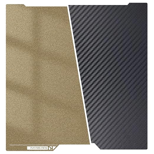 Upgraded 355x346mm Build Plate for Bambu Lab H2D,PET PEI Sheet Double Sided Smooth Textured Heated Bed Spring Steel Flexible Platform for H2D H2S Combo Printer Accessories Replacement