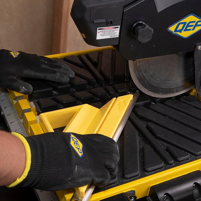 QEP 10715-6 TileTrim Square to Cut Tile Edging Trim and Jolly on Wet Saws and Chop Saws
