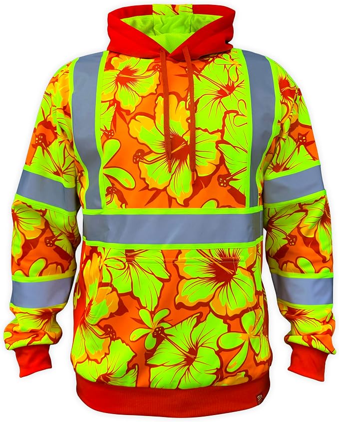 SafetyShirtz SS360 ANSI Class 3 Type R Graphic Hoodie