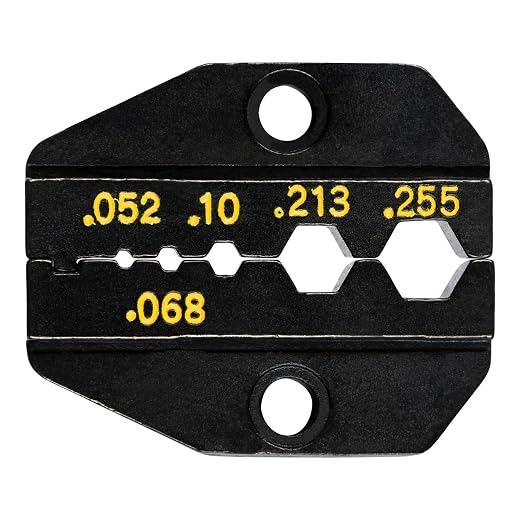 Pro'sKit 902-279 CrimPro Crimper, 0.052, 0.068, 0.100, 0.213 and 0.255 Hex, for Amphenol and General Applications with RG58, 59, 62, BNC, TNC, F-Type, and LMR-240