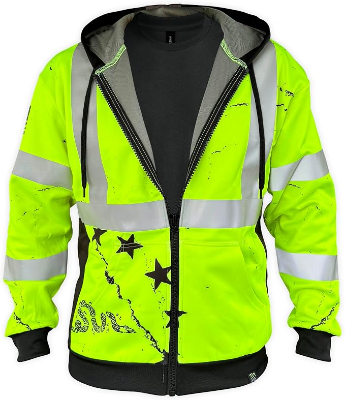 SafetyShirtz SS360 ANSI Class 3 Type R Graphic Hoodie