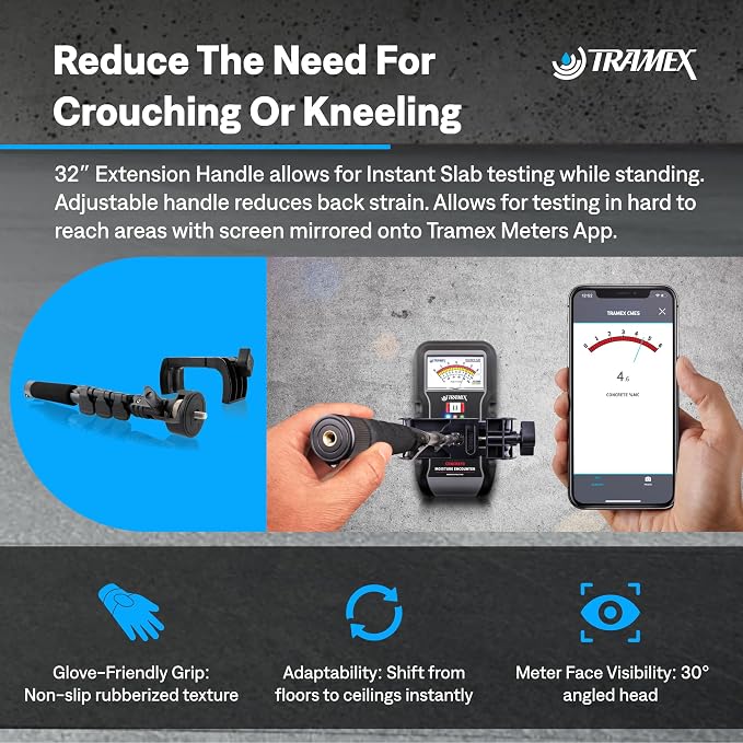 Tramex Accessory Pack for Performing In-Situ Relative Humidity Test in Concrete as Per ATSM F2170 | Reusable Hygro-i2 Probes, Interface Cable, Calibration Salt Check, ¾” Hole Liners & Tool Kit