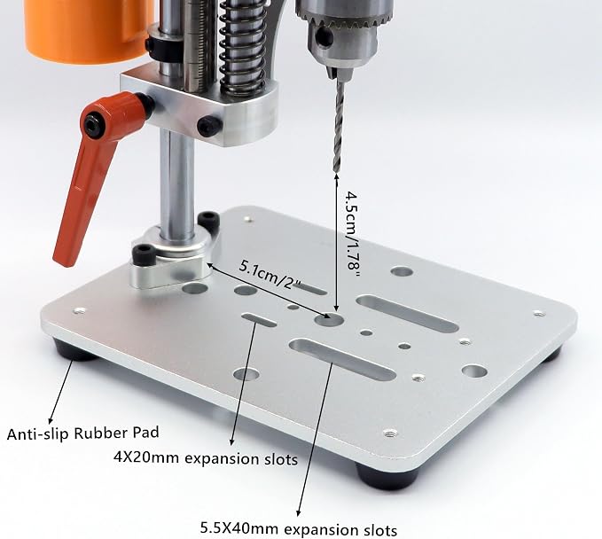 Precision Mini Drill Press Benchtop Driller Machine B10 Upgraded