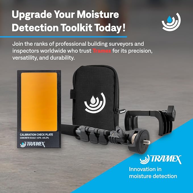 Tramex Accessory Pack for Performing In-Situ Relative Humidity Test in Concrete as Per ATSM F2170 | Reusable Hygro-i2 Probes, Interface Cable, Calibration Salt Check, ¾” Hole Liners & Tool Kit