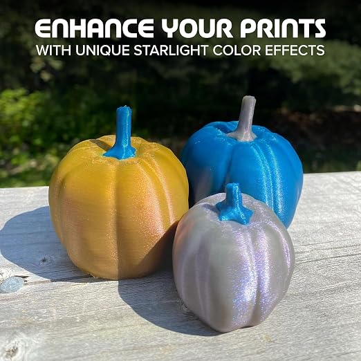 Polymaker Panchroma Starlight PLA Filament 1.75mm for 3D Printing, Jupiter | Neatly Wound, Starry Sky PLA 1kg, Easy Print & Smooth Feeding, Compatible with Bambu Lab & Most 3D Printers