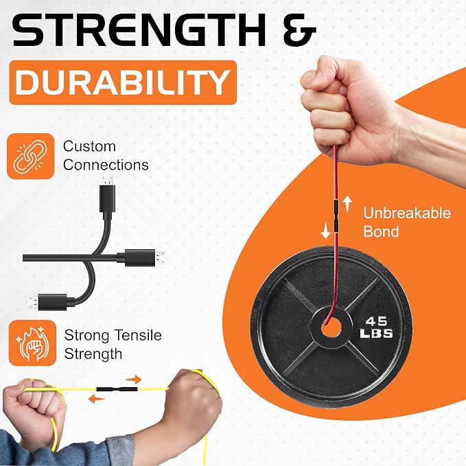 1" Heat Shrink tubing, 3:1 Ratio Wire Heat Shrink Tubing Industrial and Marine Grade, Dual Wall Adhesive Lined Wire Shrink Wrap Tubing, Waterproof Heat Shrink Tube - Black, 30 Feet Roll