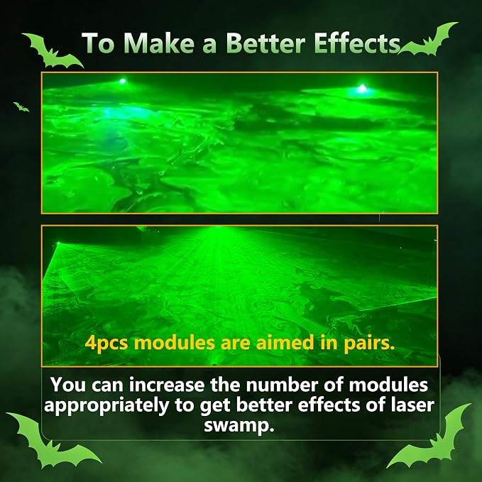 532nm Green Laser Line Module Generator Projector for Halloween Laser Swamp Pond Portal Haunted house Sawmill Woodworks Alignment 5mW